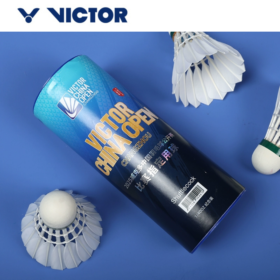 VICTOR China Open 2025 Master Ace Badminton Shuttlecocks SC