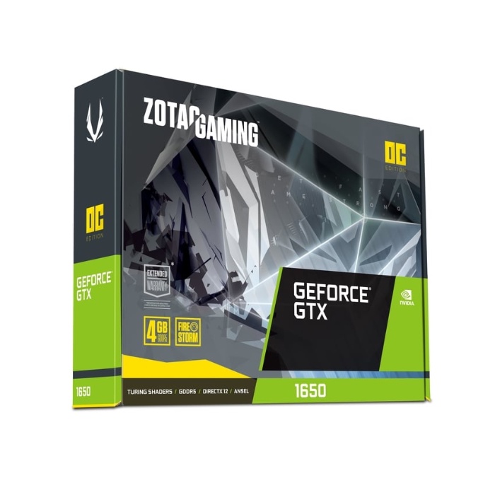 ZOTAC Gaming GeForce GTX 1650 OC 4GB GDDR5 Graphics Card / Desktop