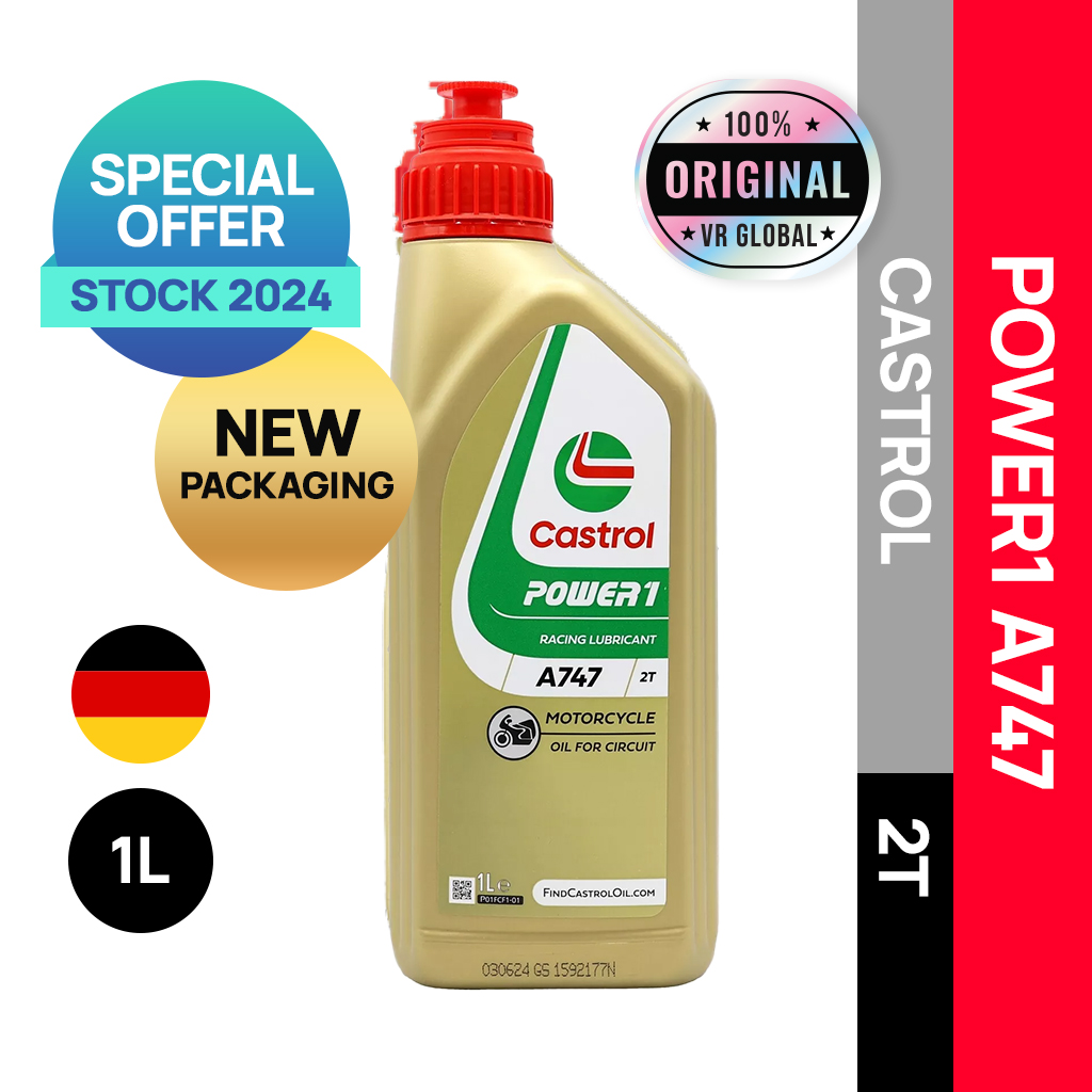 CASTROL POWER1 A747 2T ENGINE OIL GERMANY 1L | VR GLOBAL