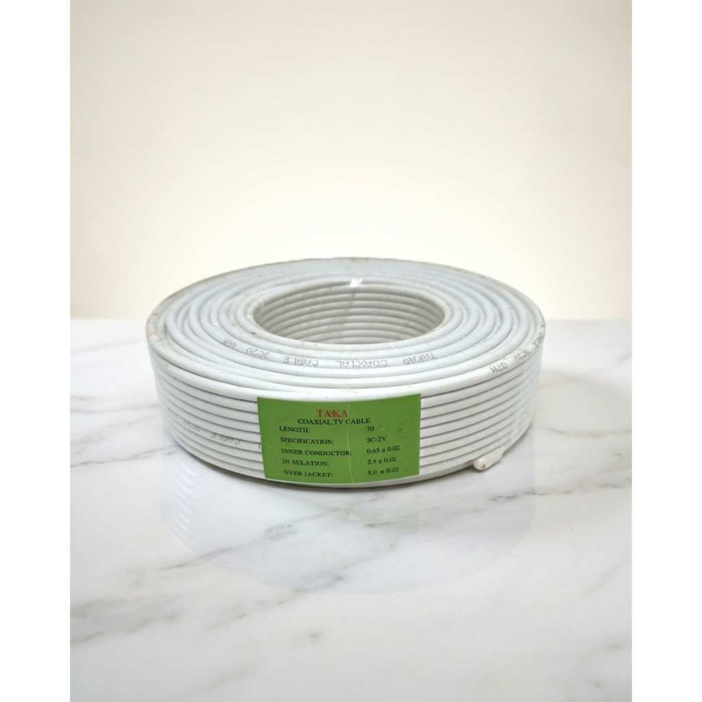 TAKA COAXIAL CABLE 3C2V 70M CCS