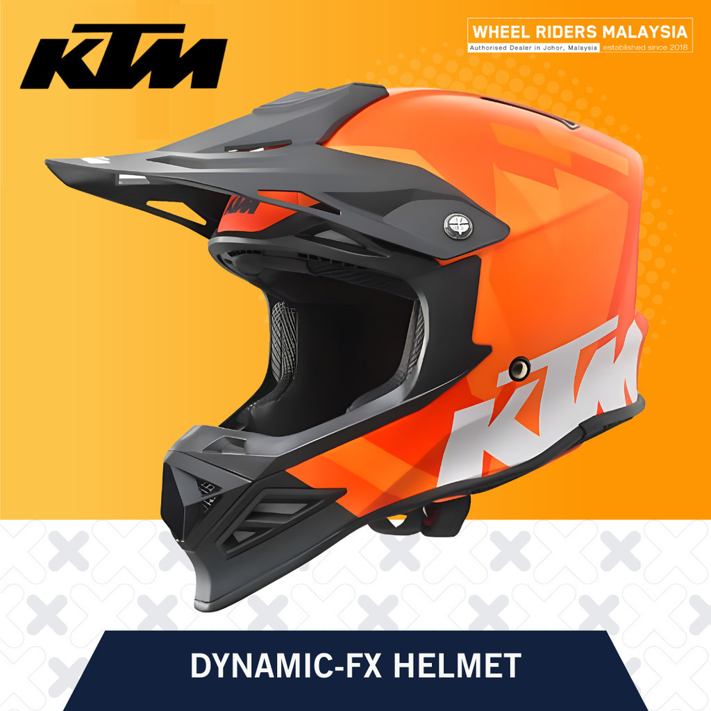 KTM モトクロスヘルメット DYNAMIC-FX HELMET DYNAMIC-FX HELMET (3PW210029205) - PowerWear - Shop - KTM