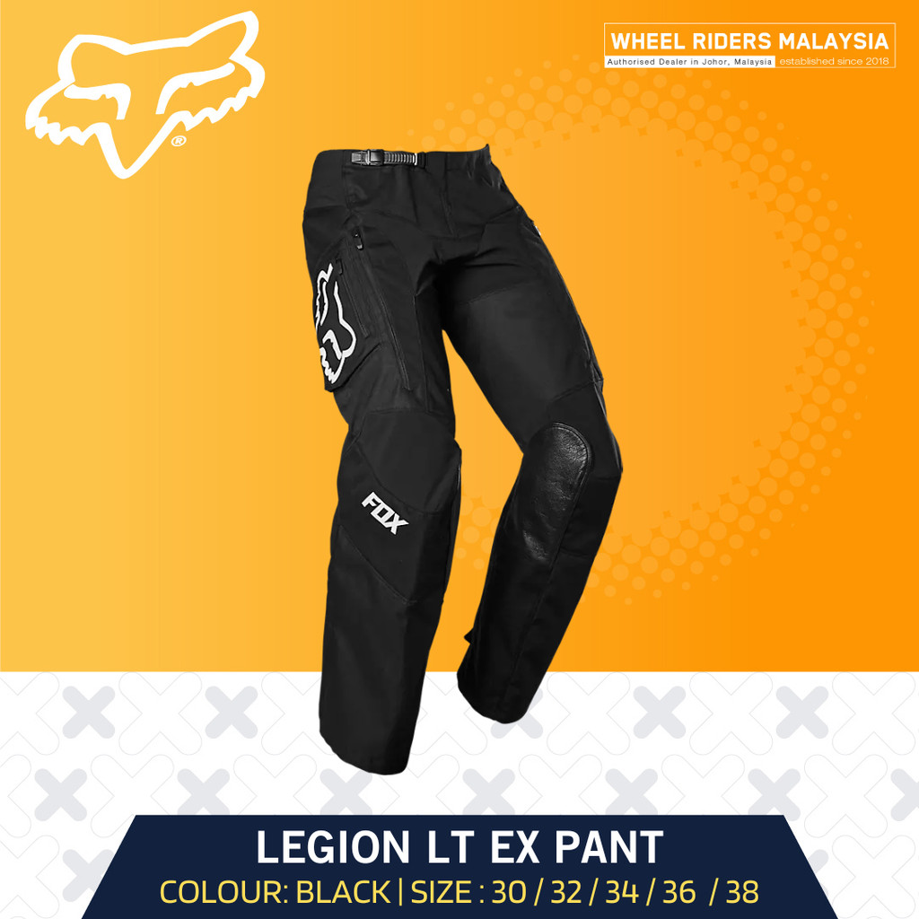Fox Legion Lt Ex Pant Motocross Pant [BLACK] Men Legion Lt Ex Pant