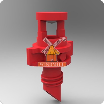 [100pieces] 1205 Red Spray Jet Mist Sprayer Fog Greenhouse Sprinkler ...