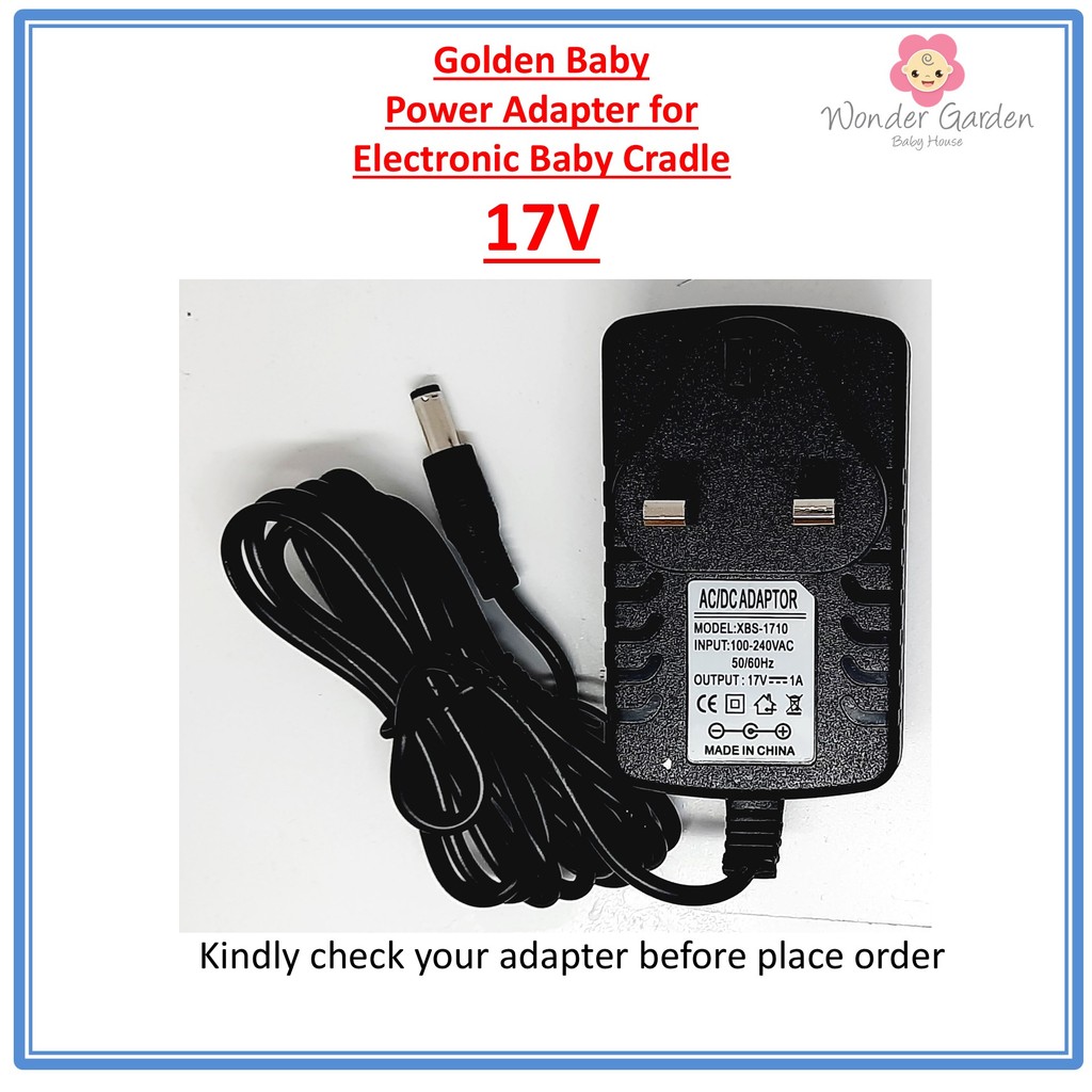 AYOTO Baby Electronic Baby Cradle Adapter & Other Accesories (Aksesori Buaian Elektrik Golden Baby)