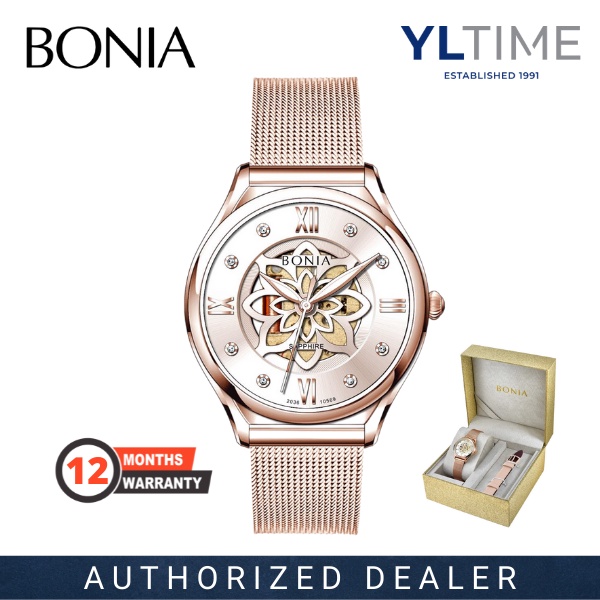 Bonia Lady BNB10569-2573 Analog Quartz Watch (100% Original & New