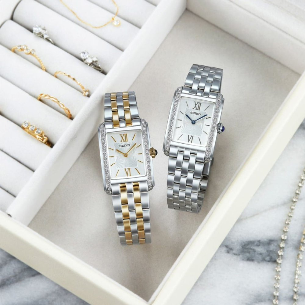 Seiko Reparaturen Seiko Mod Day-Date „Ice Blue Roman“-Uhr