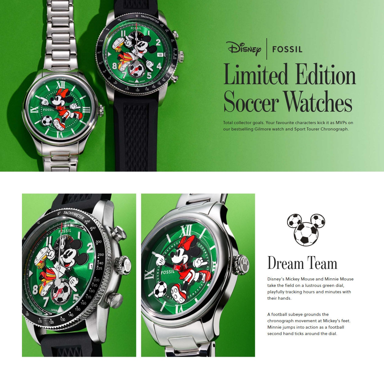 FOSSIL LIMITED EDITION ミッキー•フットボール 【公式通販】