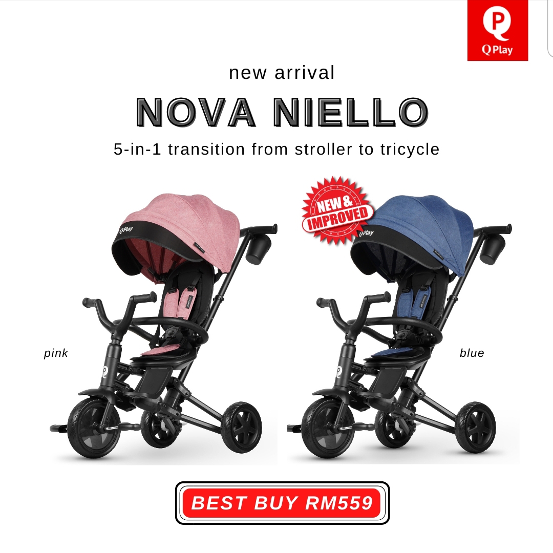QPLAY NOVA NIELLO-PINK (RCP RM759) Baby Product, Pregnancy's