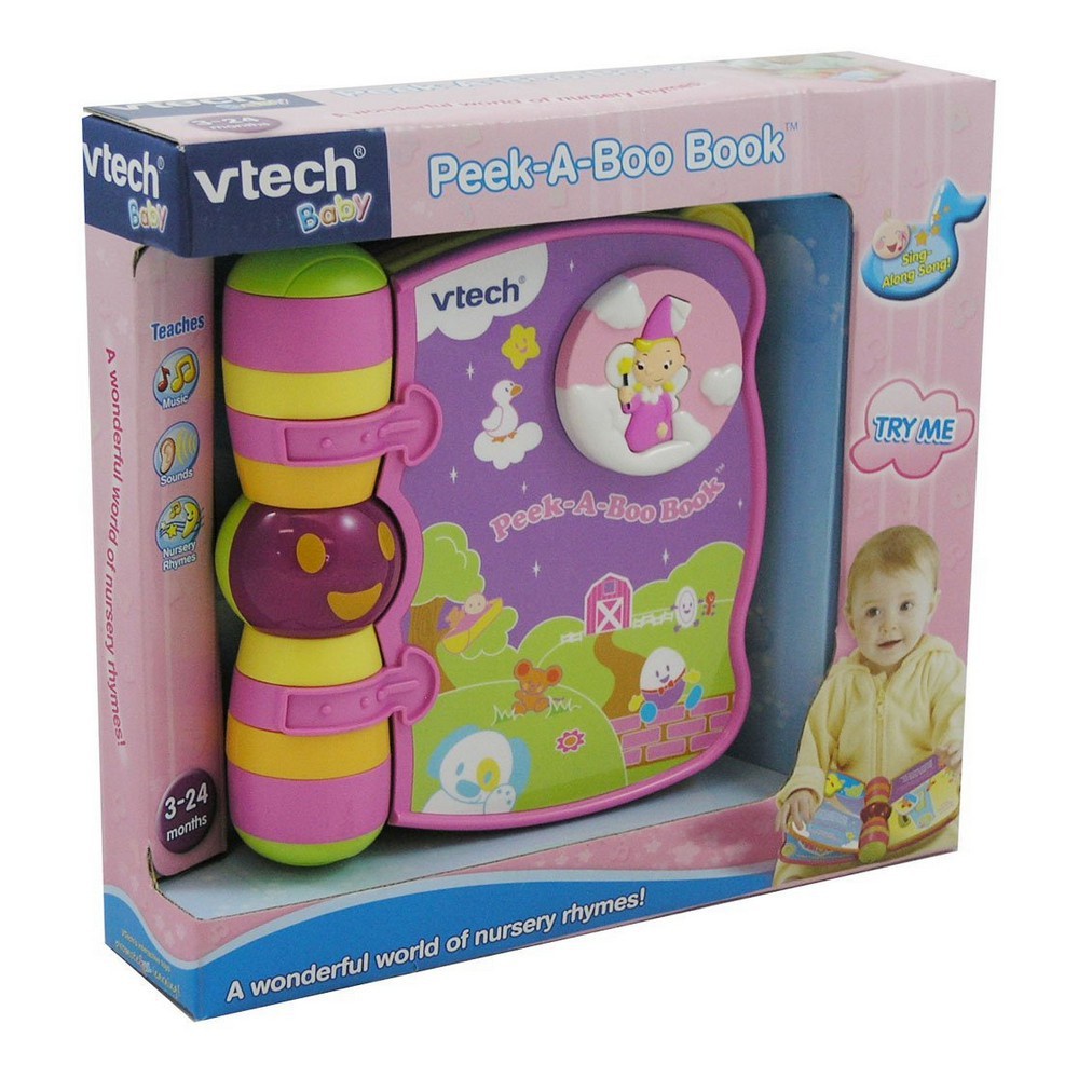 VTECH Peek-A-Boo Book (Pink) - BB | Baby Product