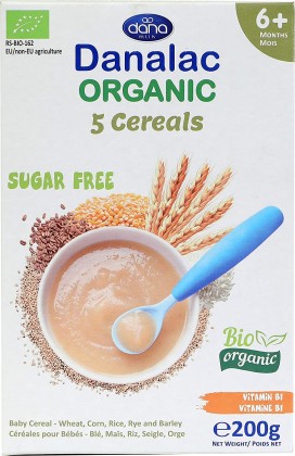 DANALAC ORGANIC BABY CEREAL CEREALS 200G