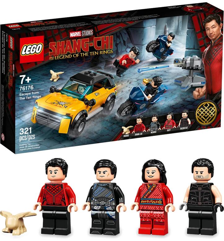 Lego 76176 Lego Morris Shang Chi Lego 76176 Shang Chi Marvel Neuf