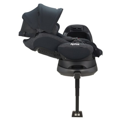 Aprica Fladea Grow ISOFIX (Premium) CarSeat - Black | Baby Product