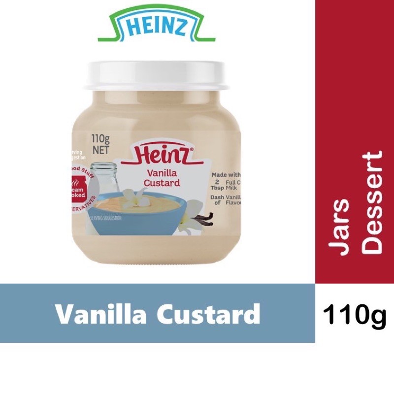 HEINZ VANILLA CUSTARD 110g Baby Product, Pregnancy's item Yong