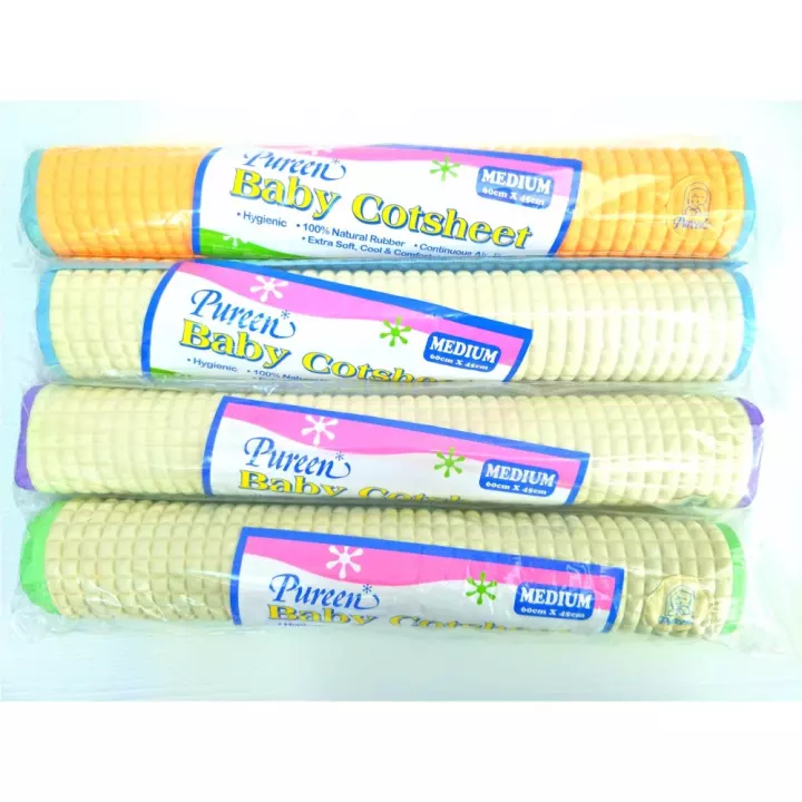 PUREEN BABY COTSHEET M RANDOM COLOUR DESIGN