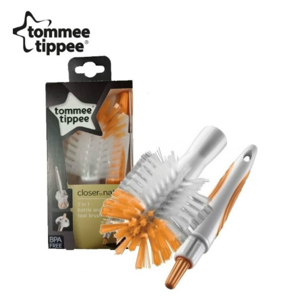 TOMMEE TIPPEE CLOSER TO NATURE BOTTLE AND TEAT BRUSH Baby