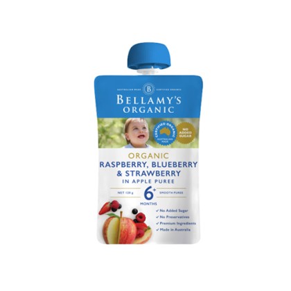 BELLAMY'S READY-TO-SERVE (EXOTIC RANGE) Rasberry,Blueberry