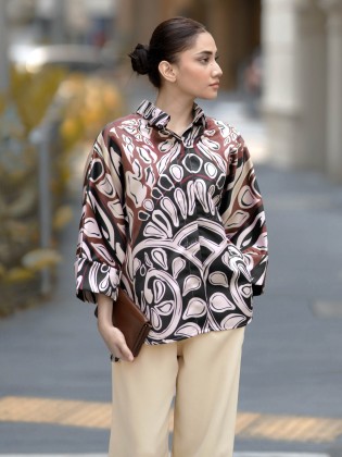 トップス ALORS Eva antiqua デニムライクトップス レディース トップス プル