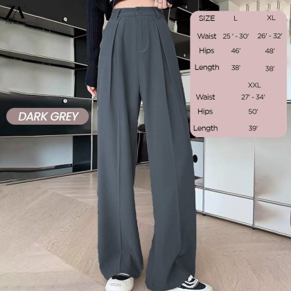 ZOE ARISSA SELUAR WANITA MUSLIMAH Lona Plain Long Pant Khairil